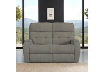  brown loveseat   