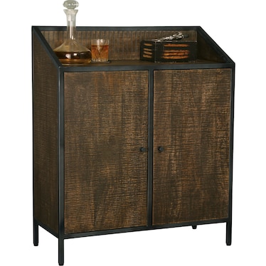 Rare Vintage Console Bar Cart