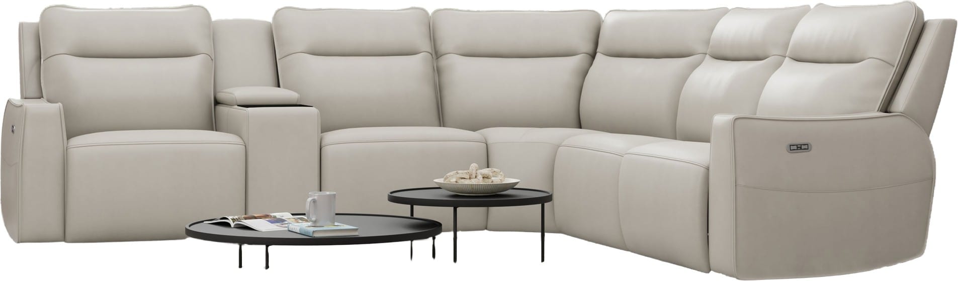 6PC Power Sectional