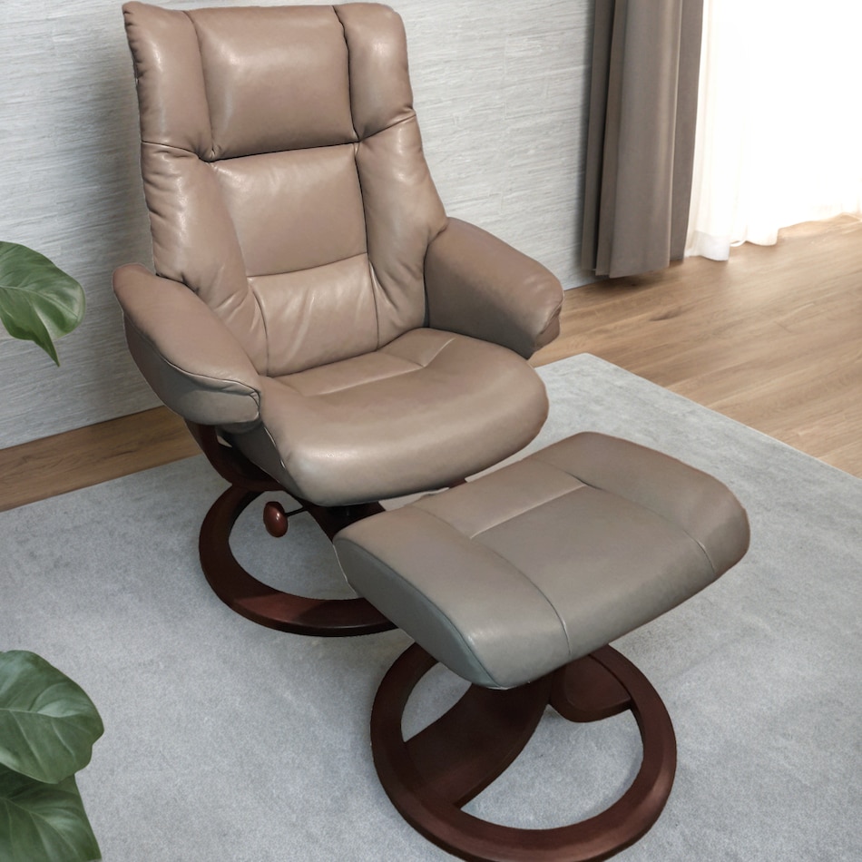  gray recliner   