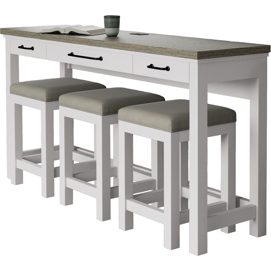  two tone occasional tables all   