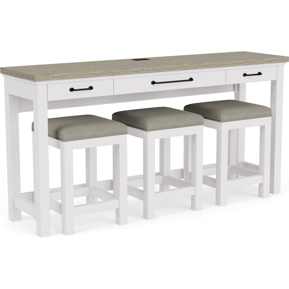  two tone occasional tables all   