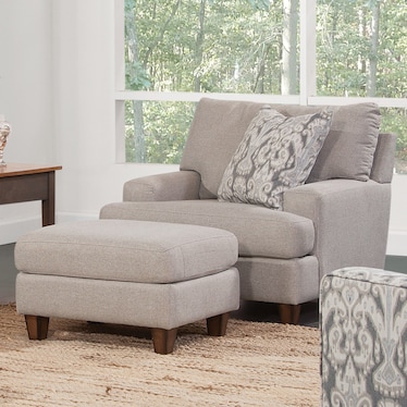 Brandshaw Chair & Ottoman