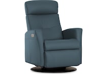  blue recliner   