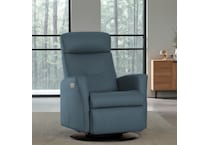  blue recliner   