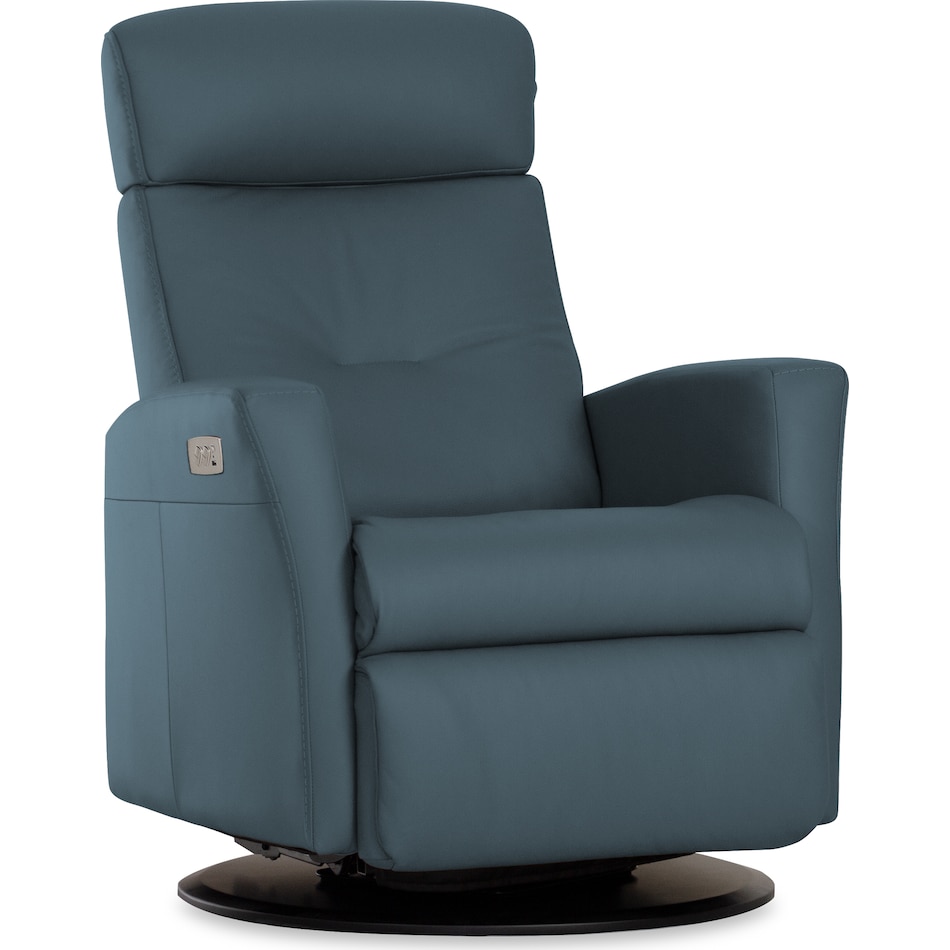  blue recliner   
