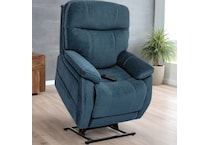  blue recliner   