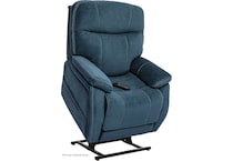  blue recliner   