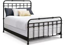  gray metal beds   
