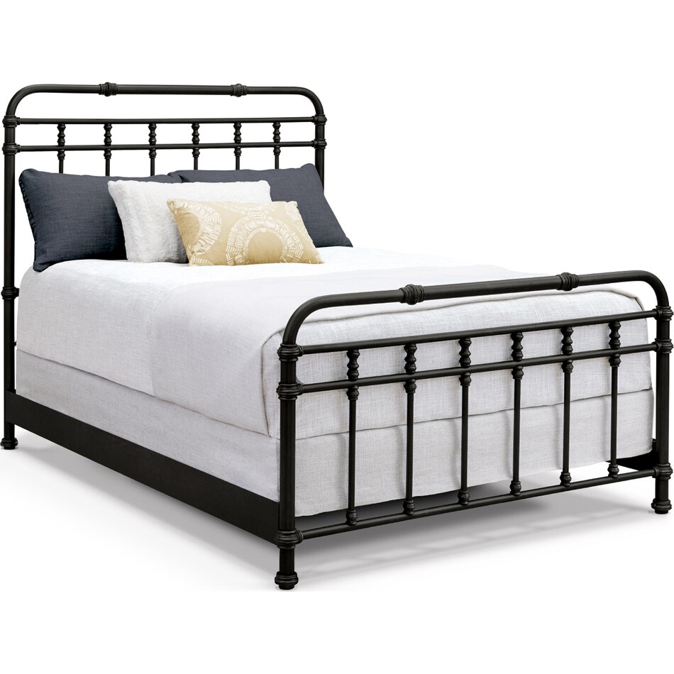  gray metal beds   