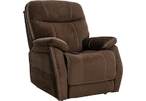  brown recliner   