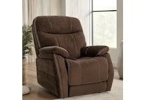  brown recliner   