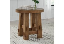  brown occasional tables all   