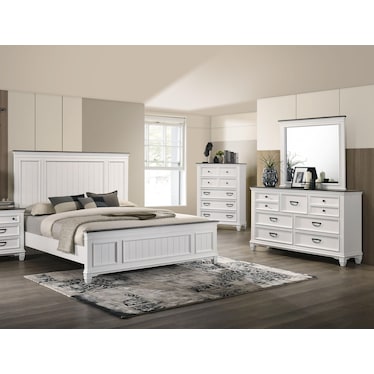 Knightly 4 Piece Full Bedroom Set