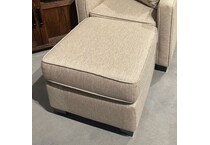  beige ottoman   