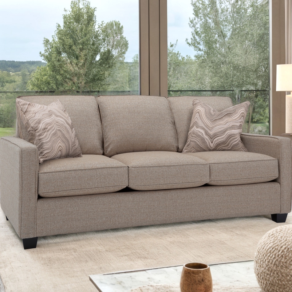  beige sofa   