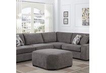  gray ottoman   