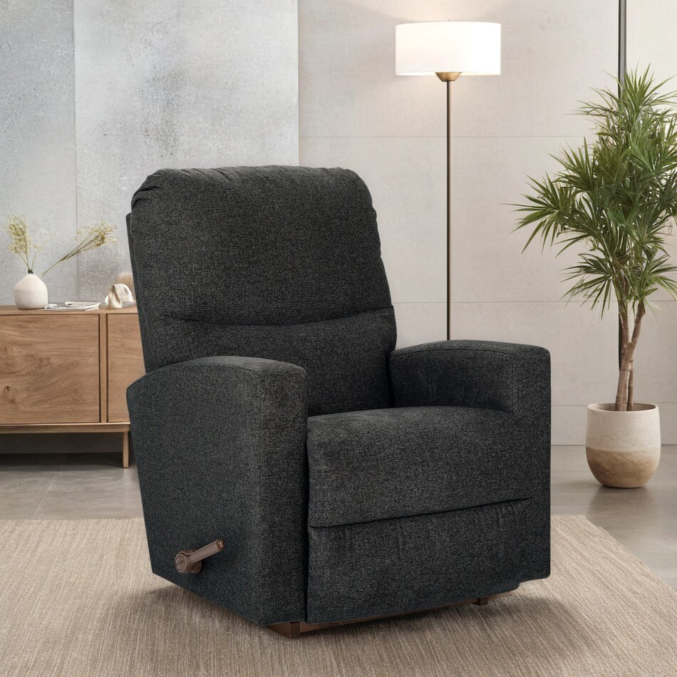  blue recliner   
