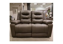  brown loveseat   