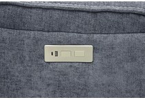  gray silk sofa   