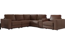  brown leather   