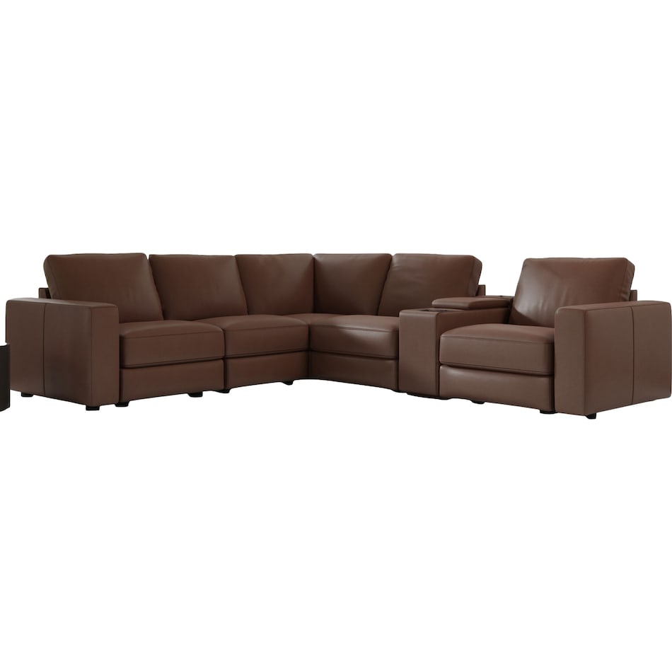 brown leather   