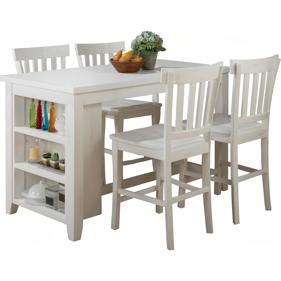  white pub   bar units   stools   