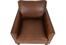  brown leather   