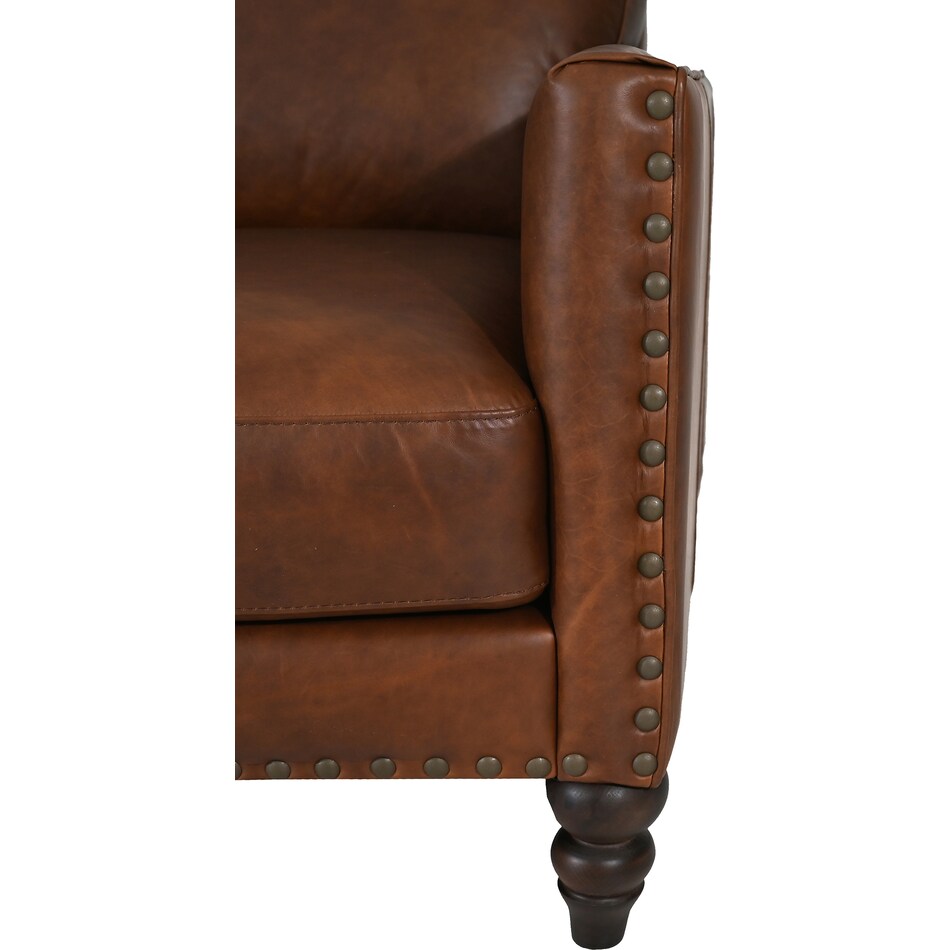  brown leather   