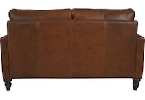  brown loveseat   