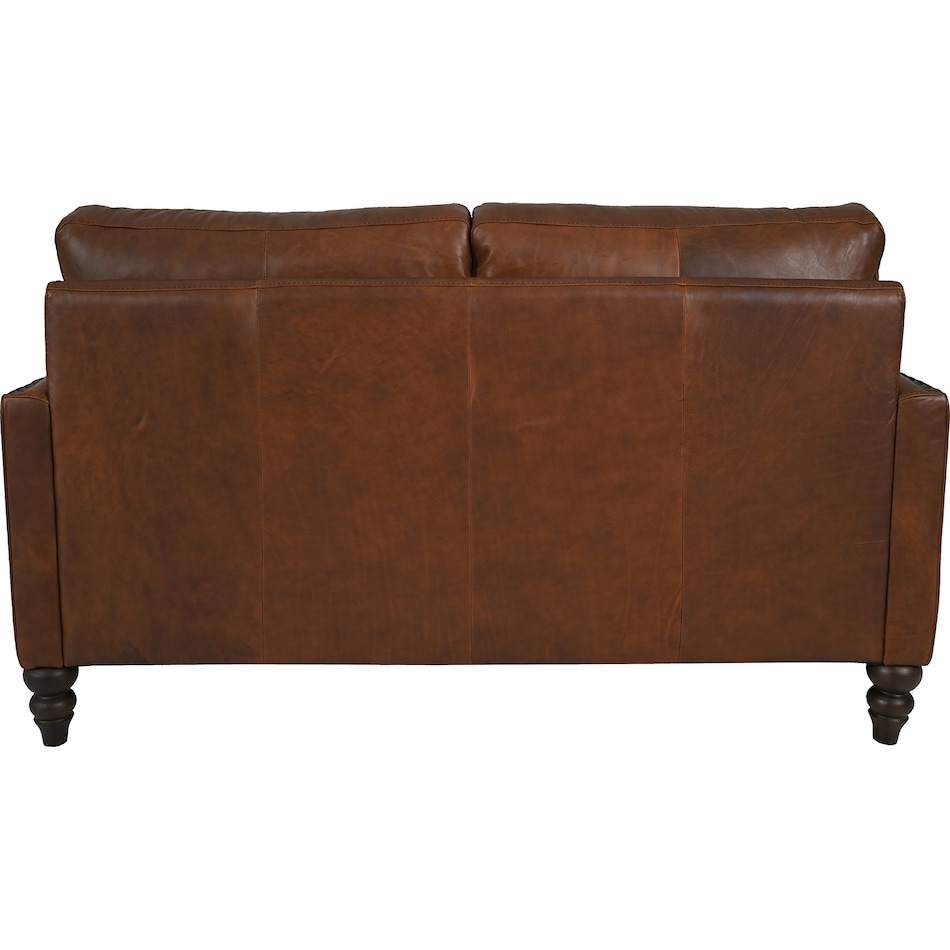  brown loveseat   