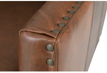  brown loveseat   