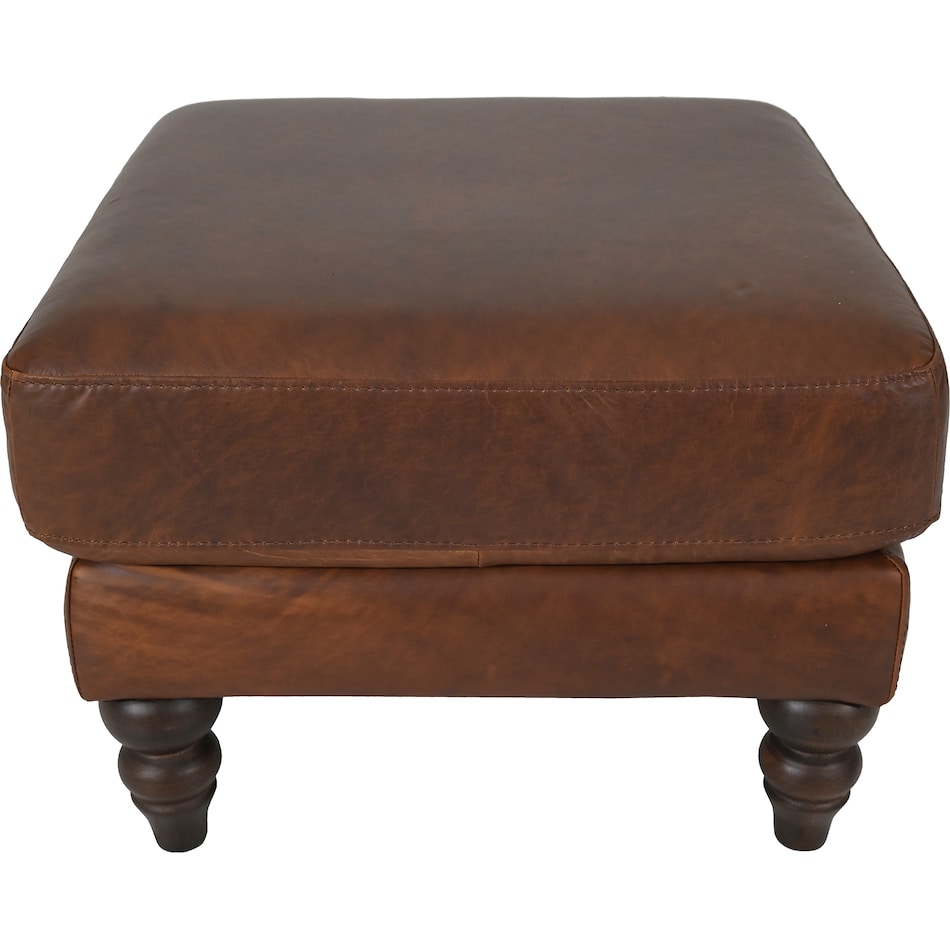  brown ottoman   