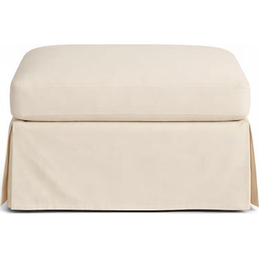 Savannah II Slipcover Ottoman