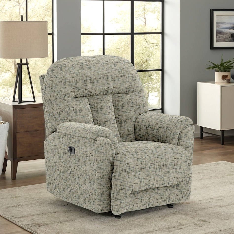  gray recliner   