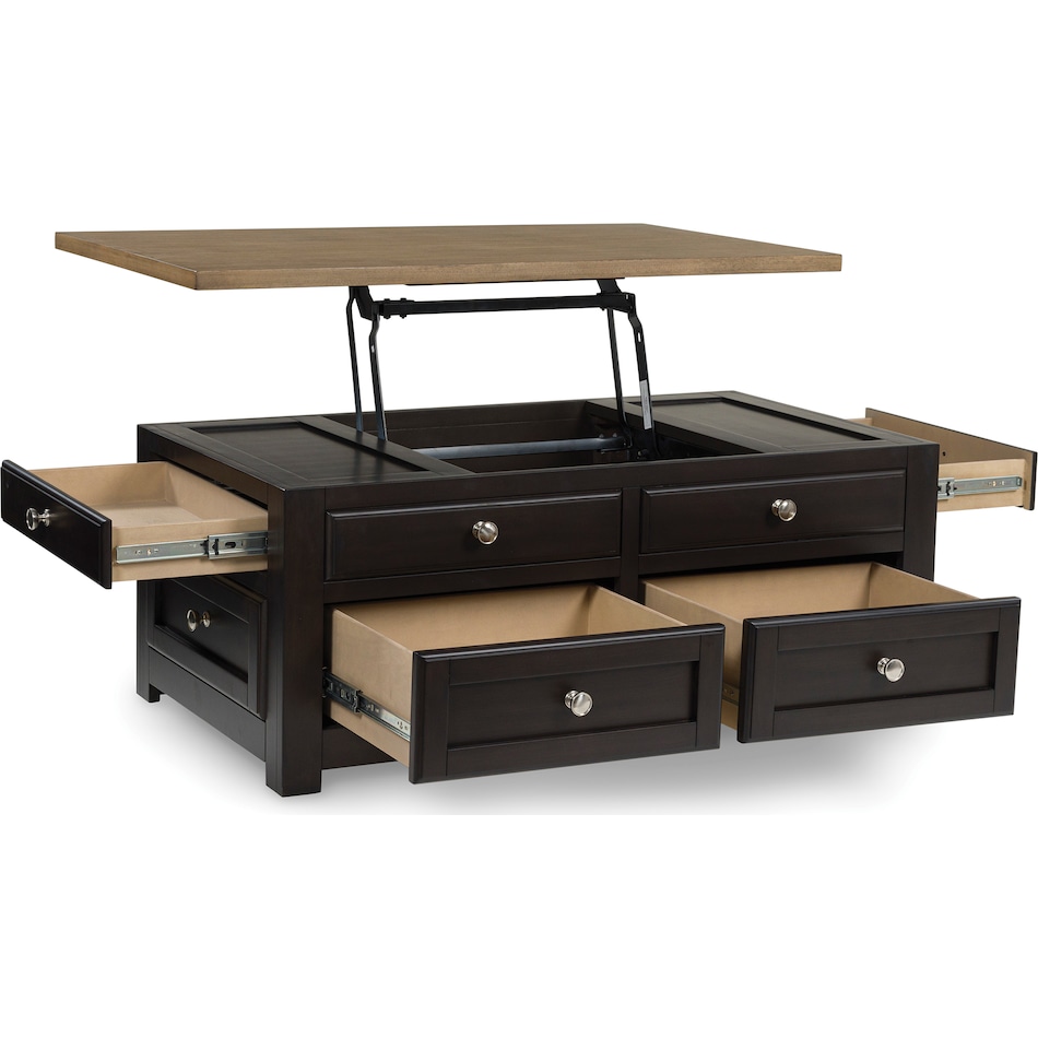  brown occasional tables all   