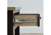  brown occasional tables all   