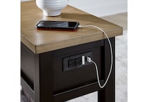  brown occasional tables all   