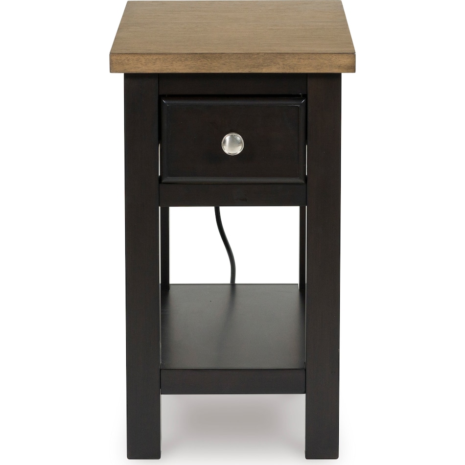  brown occasional tables all   