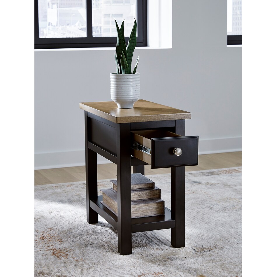  brown occasional tables all   