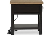  brown occasional tables all   