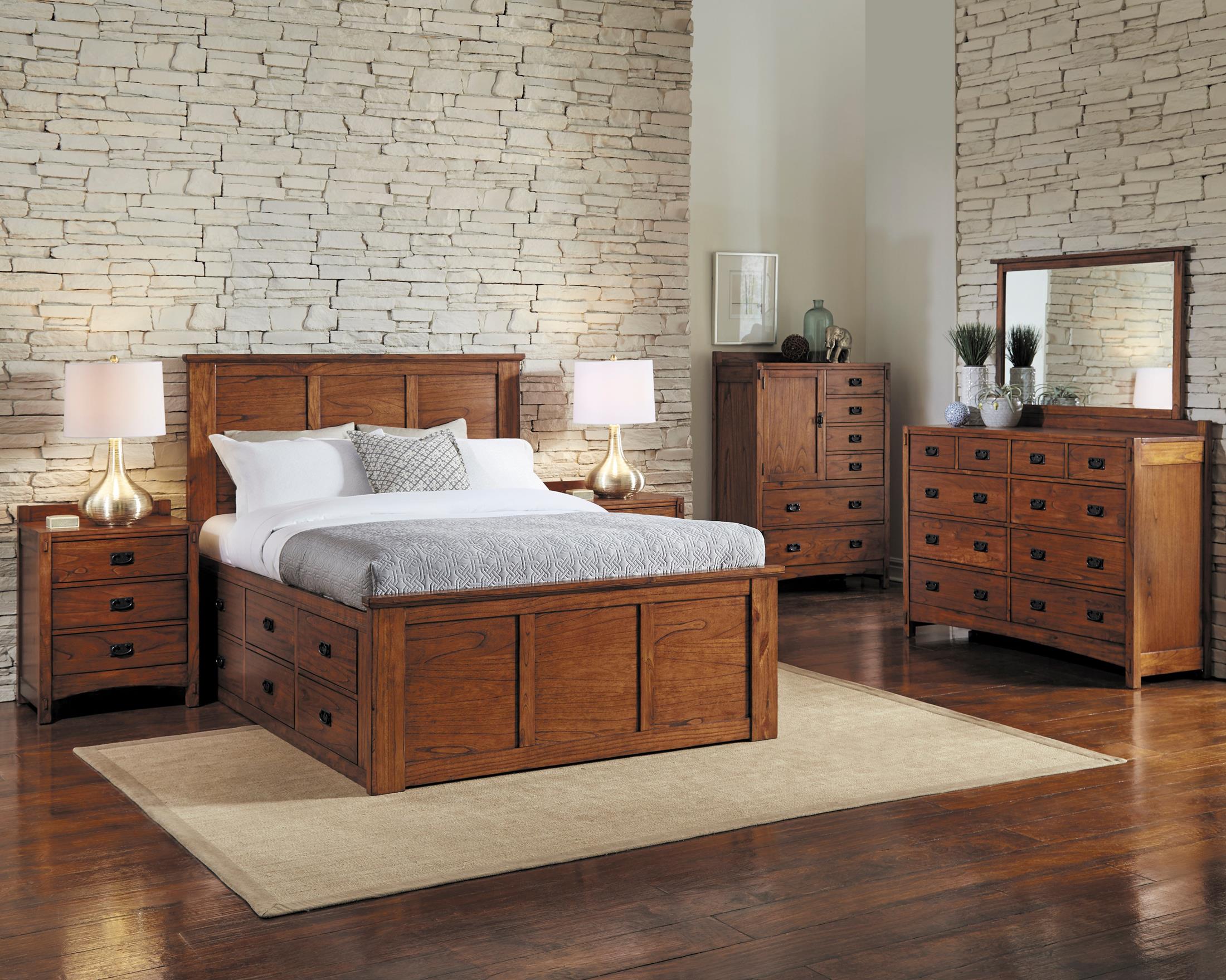 Mission Hill 5 Piece Queen Storage Bedroom