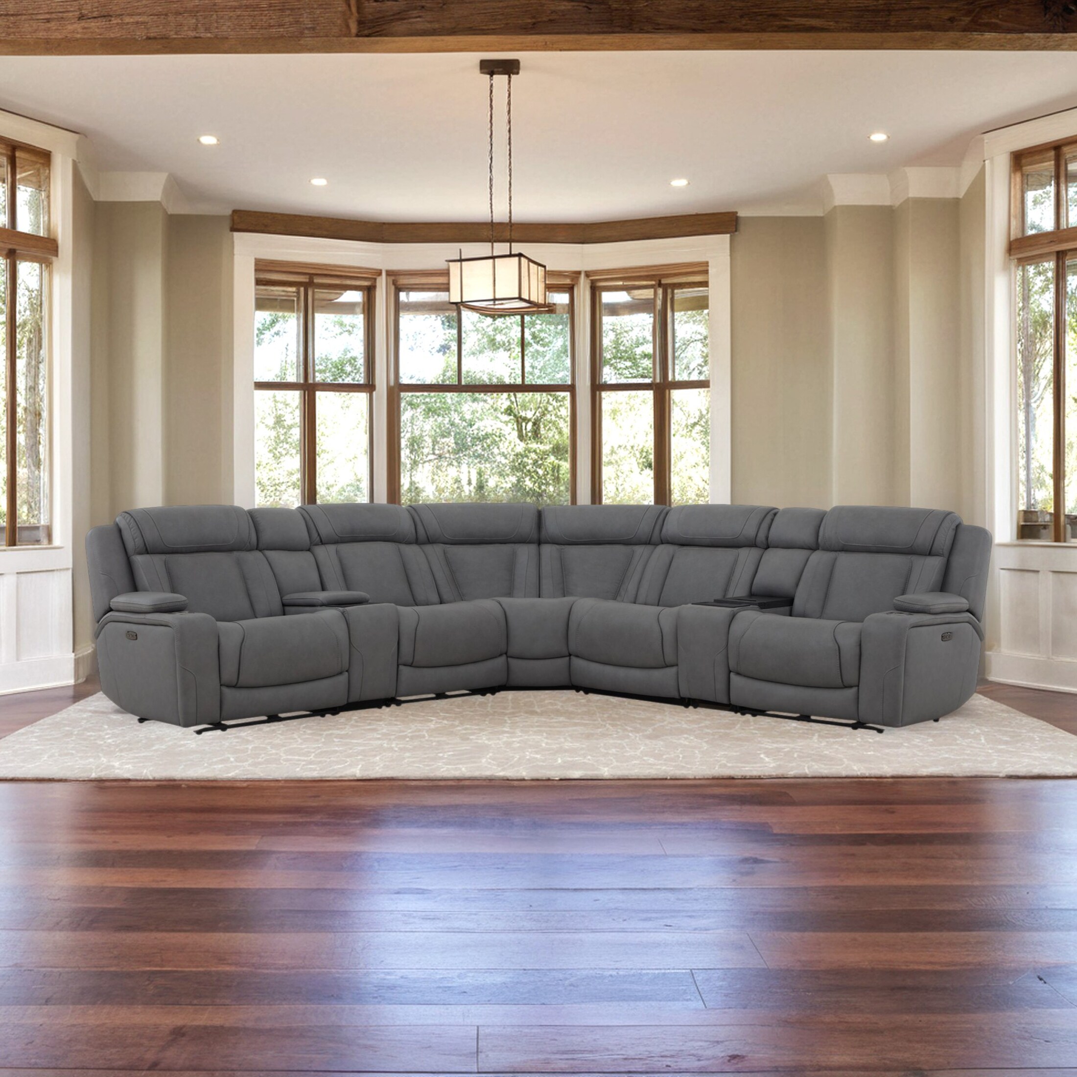 7 Piece Power Sectional