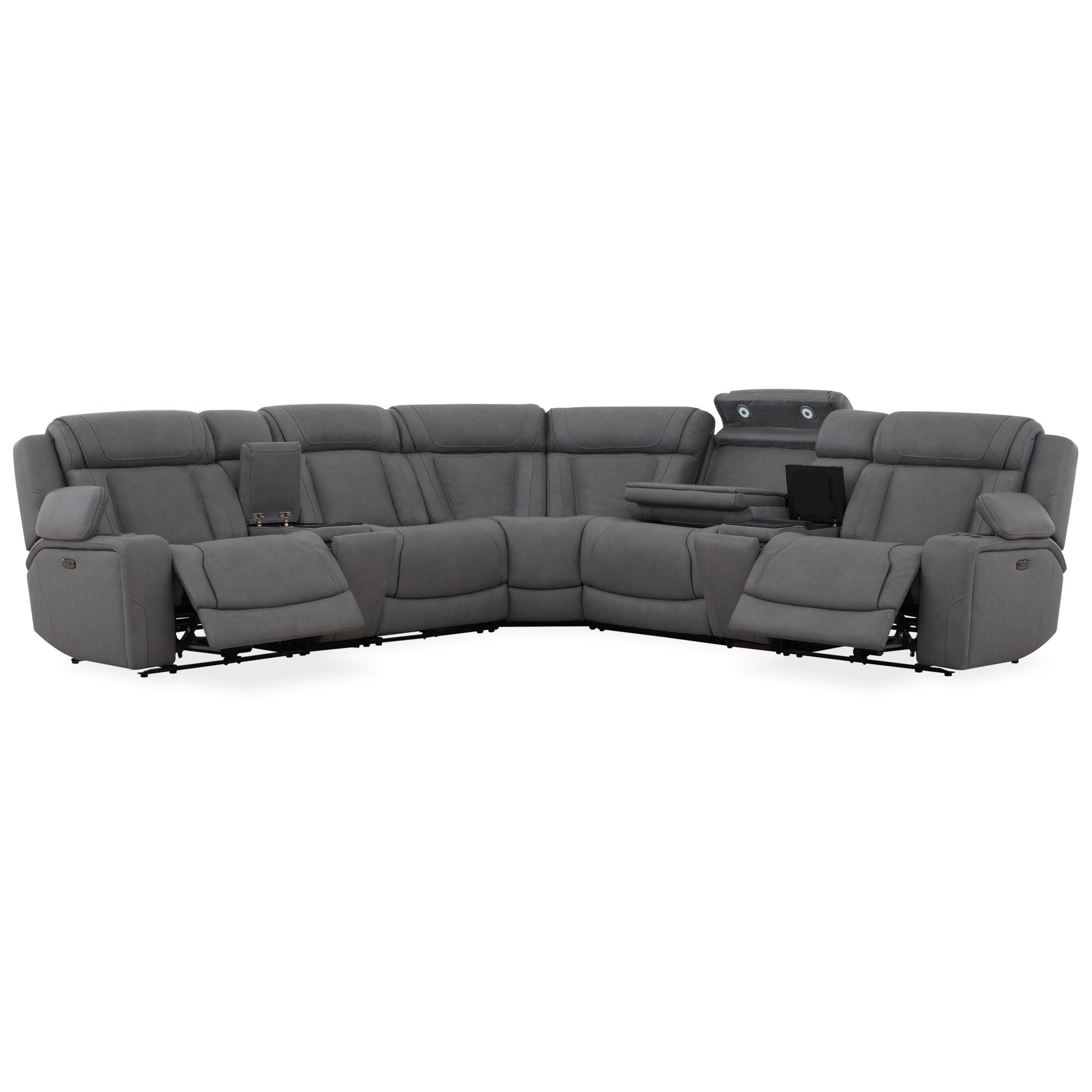 7 Piece Power Sectional