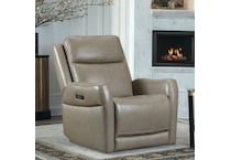  beige recliner   