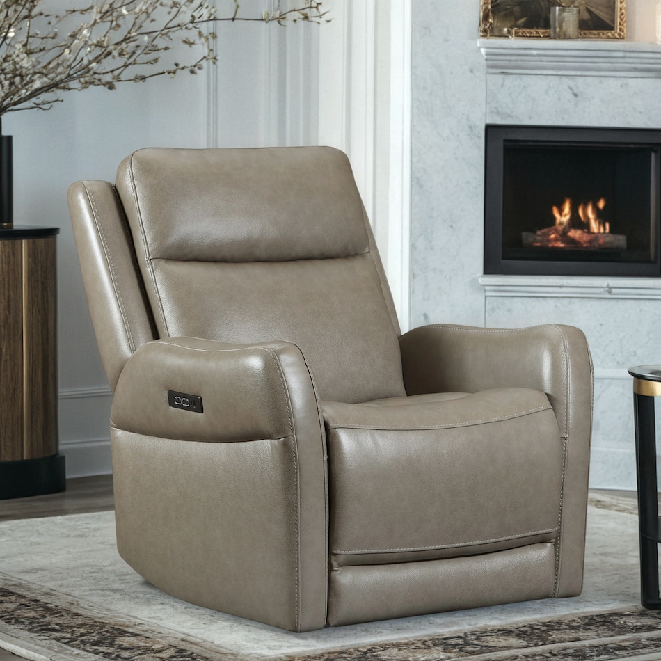  beige recliner   