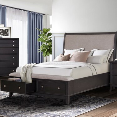 Sylvia Queen Storage Bed
