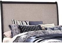  black master bedroom   