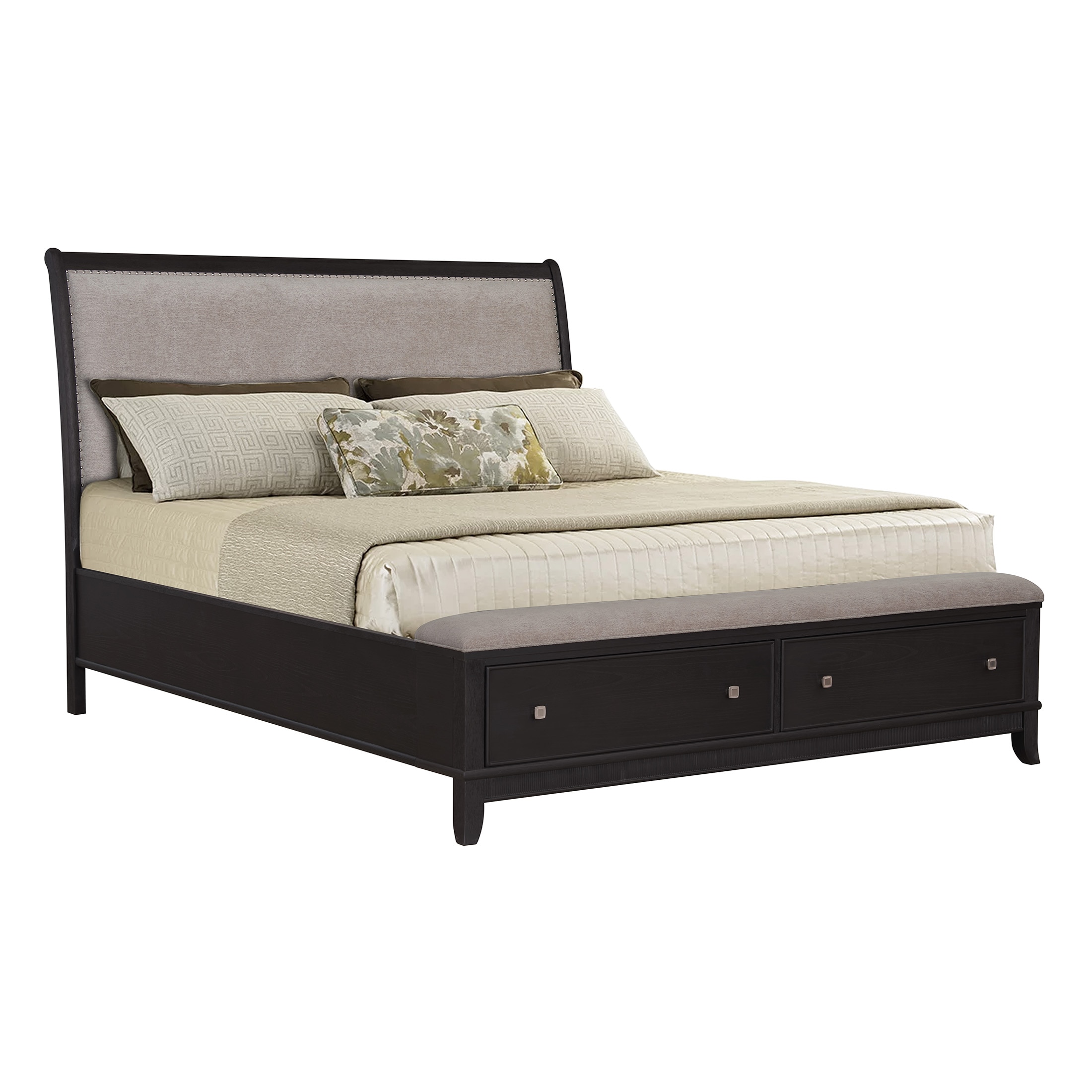 Sylvia King Storage Bed