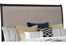  black master bedroom   